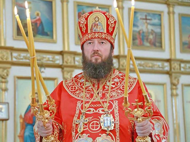Митрополит Александр поздравил епископа Усть-Каменогорского и Семипалатинского Амфилохия с 50-летием со дня рождения