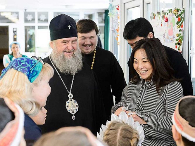 В преддверии наступающего 2020 года Глава Митрополичьего округа посетил Православную обитель милосердия