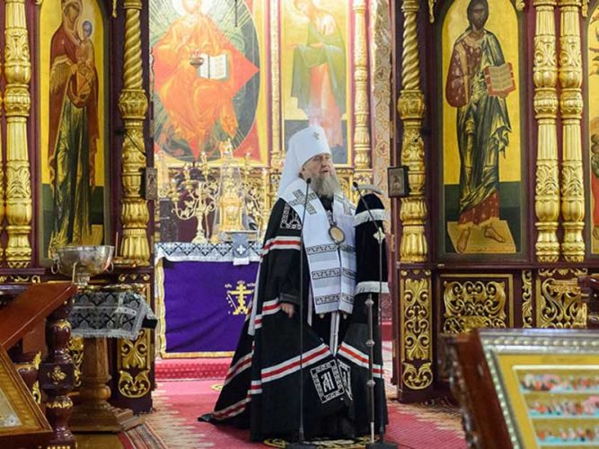 Обращение митрополита Астанайского и Казахстанского Александра перед началом Великого поста